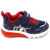 Geox Scarpa j65LBC Ciberdron Uomo Ragno con luci licenza Marvel a tema Spiderman