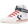 Converse Pro Blaze Strap Hi Unisex White/Obsidian/Red 669253C