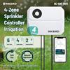 INKBIRD Centralina Irrigazione WiFi Impianto Irrigazione Automatica per Giardino