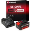 Einhell BATTERIA 18V 4,0Ah EINHELL PXC STARTER KIT CON CARICABATTERIA ORIGINALE 4512042