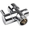 1x Per WC Bidet Soffione Doccia Valvola Deviatore Tre Vie Adattatore a T Valvola