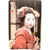Carte da gioco giapponesi Maiko Kyoto Geisha cultura tradizionale diamante sette