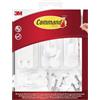 Command Kit Assortito Multiuso - Strisce Adesive e Ganci Assortiti per Decorazioni, Quadri e Oggetti Leggeri - per Cucina (strofinacci e accessori) - Senza Trapano, Senza Chiodi, Senza Danni