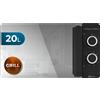 Cecotec Microondas de 20 Litros ProClean 3140 Mirror 700 W con 6 Niveles Grill 800W