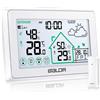 BALDR Stazione Meteo LCD con Sensore Esterno Stazione Metereologica con Previsioni