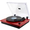 Majestic Giradischi Vintage 33/45/78 giri Wireless Audio USB REC Rosso Majestic - TT53 RD