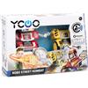 MAGGIO3 YCOO ROBO STREET KOMBAT COPPIA ROBOT INTERATTIVI CON SENSORI DI MOVIMENTO - Gioc