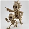 3D Maker Rick e Morty schelettrici Action figure Rick saga nerd collezionismo geek
