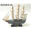 VELIERO IN LEGNO MODELLINO BARCA A VELA COLLEZIONE MODELLISMO NAVE MODELLINO