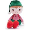 TRUDI 29090 Bambola Elfo natalizio trudino. Peluche albero di Natale decorazioni
