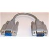 PRO SIGNAL - Adattatore VGA da 9 pin D femmina a 15 pin Hi-D D maschio