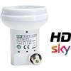 Fracarro ILLUMINATORE LNB OCCHIO PARABOLA FRACARRO 1 USCITA HD LTE PER SEGNALE SKY TV SAT
