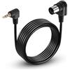 Does not apply Cavo Audio Da 5 Pin Da DIN a 3,5 Mm, Da 90 Gradi MIDI DIN-5 Pin Su Jack Stereo D