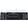 WISDOM Centralina DMX-512 Slim Leggera per Luci 192CH 8 Scene Programmabili