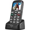 Brondi Amico Unico+ Telefono Doppia SIM 2" Fotocamera 1,3 MP Nero Brondi