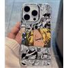✅ COVER CUSTODIA MANGA ONE PIECE SOFT TOUCH TPU FOR IPHONE 12/13/14/15 PRO MAX✅