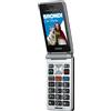 Brondi Amico Super TV Telefono per Anziani 2 SIM 2.8" Fotocamera BT Nero/Argento Brondi