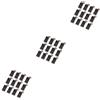 Custodia in plastica per portabatterie AA cablata da 12 pezzi, 2 x 1,5 V