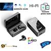 CUFFIE AURICOLARI BLUETOOTH WIRELESS SENZA FILI POWER BANK ASSISTENTE VOCALE