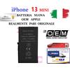 Apple BATTERIA NUOVA OEM APPLE iPHONE 13 Mini REALMENTE PARI ALL'ORIGINALE