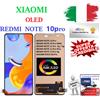 Xiaomi DISPLAY TOUCHSCREEN OLED XIAOMI REDMI NOTE 10 Pro PARI ORIGINALE