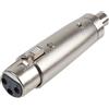 PRO SIGNAL Adattatore XLR a RCA Phono, 3 Poli