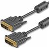 PRO SIGNAL - Cavo DVI-D Single Link maschio a maschio, 5 m nero