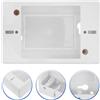 Copri Ciabatta Elettrica Coperchio Quadro Elettrico Scatole Elettriche Esterne