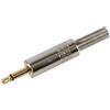PRO SIGNAL Spinotto Jack 3.5mm 2-Poli in Metallo