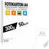 Does not apply 50 BIANCO Cartone Artigianale 300G / M² - CARTA PREMIUM Bianco Puro - DIN A4-21