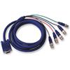 VDC Cavo VGA Maschio 15-Pin a 5x BNC Maschio, 300mm, Blu