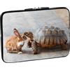 Does not apply Design - Custodia per Tablet Da 10,1", in Neoprene, Colore: Rabbit E Tartaruga