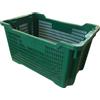 EffeDecor 10 PZ CASSETTA AGRICOLA IN PLASTICA SEMIFORATA IMPILABILE PER ALIMENTI OLIVE