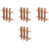 5 Pcs Piccoli Scatoloni Divisore Per Bicchieri Piccole Scatole Bianche