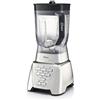 Oster Pro Frullatore 1100 W, Lama 6 Punte in Acciaio Inossidabile, Bicchiere da 1.9 L con Dosatore, BPA Free, Sistema All Metal Drive, Tecnologia Reversibile, Funzioni Pre-Programmate, Pulse, Grigio