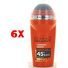 L'oreal 6 X L'oreal Men Expert Deodorante Roll-on Thermic Resist 50 Ml