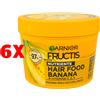 Fructis 6 X Fructis Maschera Nutriente Hair Food Banana 390 Ml