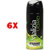 Malizia 6 X Malizia Uomo Deodorante @sound Deodorant 100 Ml