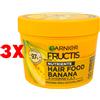 Fructis 3 X Fructis Maschera Nutriente Hair Food Banana 390 Ml
