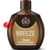 Breeze 6 X Breeze Deodorante Profumato Squeeze Argan 100 Ml