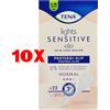Tena 10 X Tena Lights Sensitive Proteggi Slip Normal Ripiegato 22 Pz Dispositivo Med