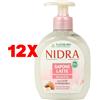 Nidra 12 X Nidra Sapone Latte Liquido Mani Delicato Con Latte Di Mandorla Dispenser 3