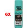 L'oreal 6 X L'oreal Ritocco Radici Perfetto Spray Istantaneo I Bruni 75 Ml