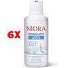 Nidra 6 X Nidra Detergente Intimo Latte Ph4,5 Lenitivo Idratante 500 Ml