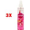 Sunsilk 3 X Sunsilk Scintille Di Luce Glossy Spray Con Olio D'argan Capelli Spenti E Cr