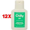 Chilly 12 X Chilly Detergente Intimo Gel Freschezza Naturale Formula Fresca 50 Ml Mini