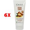 Omia 6 X Omia Ecobio Crema Corpo Olio Di Argan 200 Ml Nutriente Vellutante