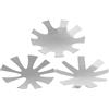 3pcs Nail Trimmer Plate Nail Art Edge Trimmer Cutter Modulo modelli di modulo