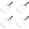 4 Pcs Flacone Spray Vuoto Contenitore Profumi Portaprofumo Spruzzatore Di