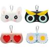 4 Pcs Eyewear Protection Organizer Occhiali Da Sole Casi Di Deposito